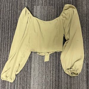 Altar’d State Long Sleeve Green Top